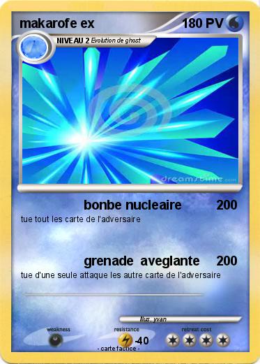Pokemon makarofe ex