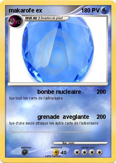 Pokemon makarofe ex