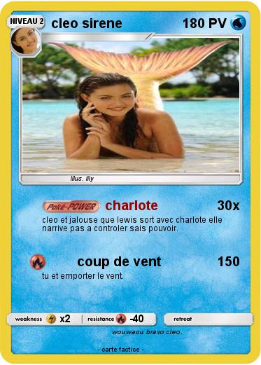 Pokemon cleo sirene