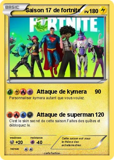 Pokemon Saison 17 de fortnite