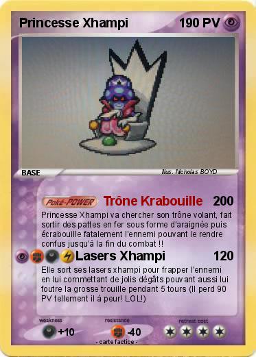Pokemon Princesse Xhampi