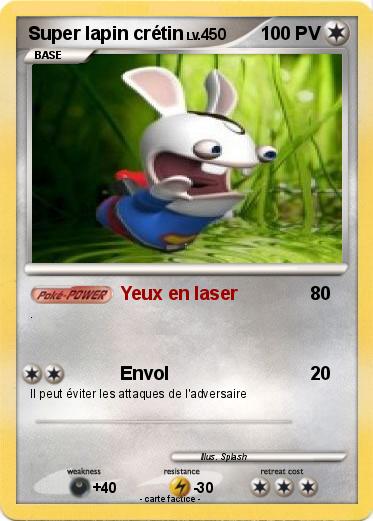 Pokemon Super lapin crétin