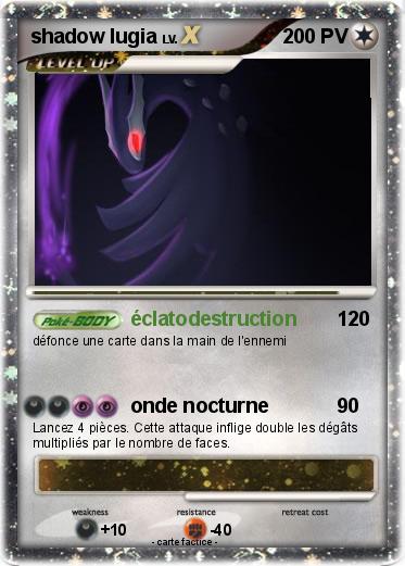 Pokemon shadow lugia