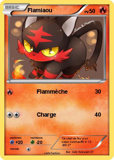 Pokemon Flamiaou