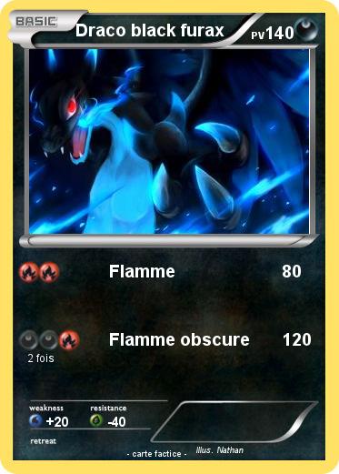 Pokemon Draco black furax