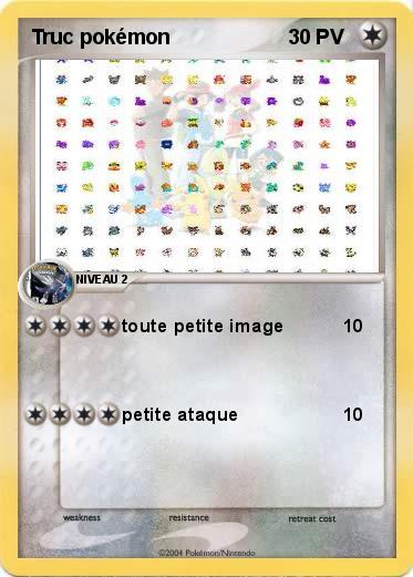Pokemon Truc pokémon             