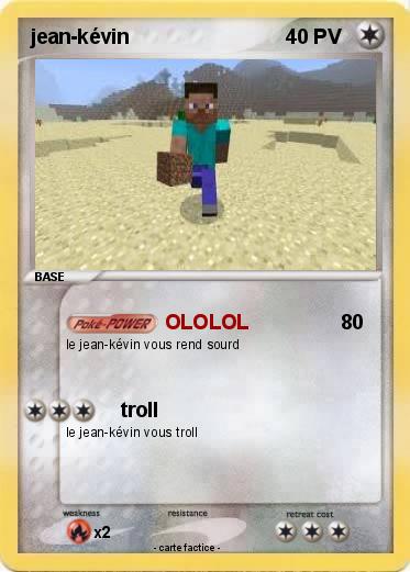 Pokemon jean-kévin