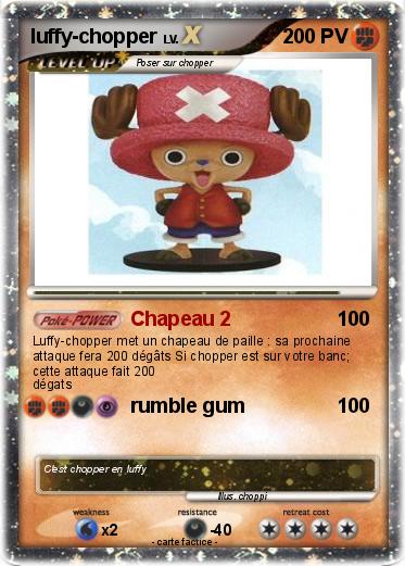 Pokemon luffy-chopper
