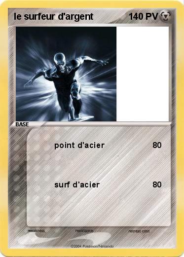 Pokemon le surfeur d'argent