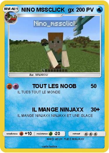 Pokemon NINO MSSCLICK  gx