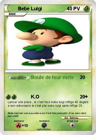 Pokemon Bebe Luigi