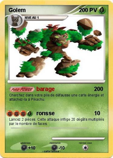 Pokemon Golem