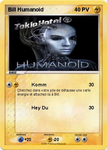 Pokemon Bill Humanoid