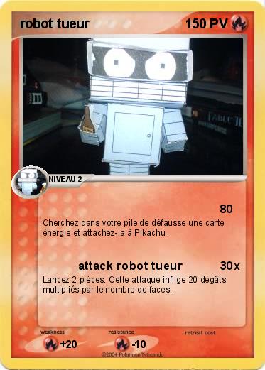 Pokemon robot tueur