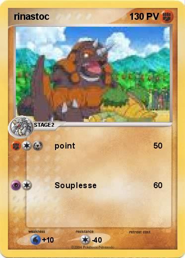 Pokemon rinastoc