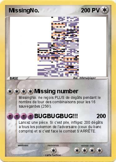 Pokemon MissingNo.