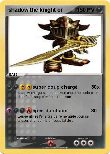 Pokemon shadow the knight or