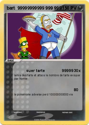 Pokemon bart  99999999999 999 999