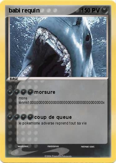 Pokemon babi requin