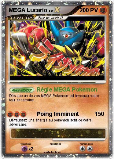 Pokemon MEGA Lucario