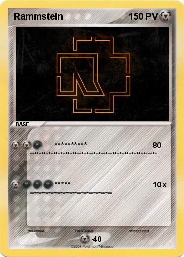 Pokemon Rammstein