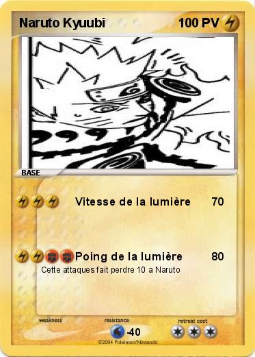 Pokemon Naruto Kyuubi