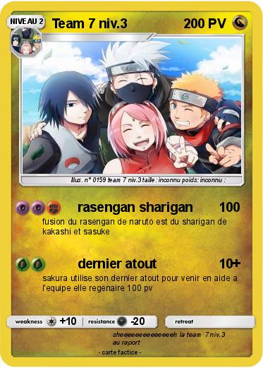 Pokemon Team 7 niv.3