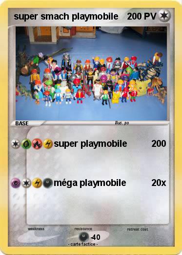 Pokemon super smach playmobile