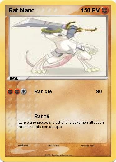 Pokemon Rat blanc