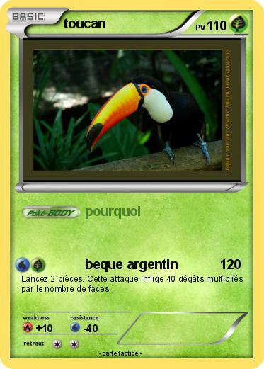 Pokemon toucan