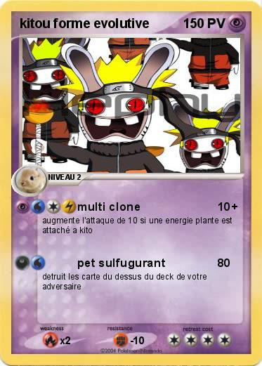 Pokemon kitou forme evolutive