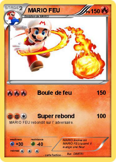 Pokemon MARIO FEU