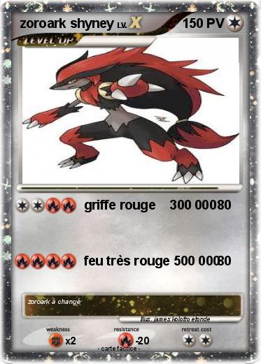 Pokemon zoroark shyney