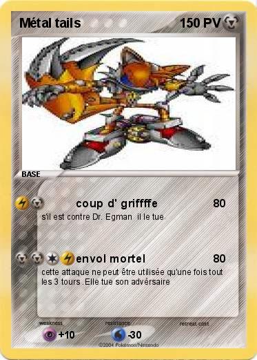 Pokemon Métal tails