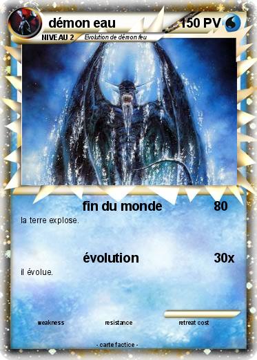 Pokemon démon eau