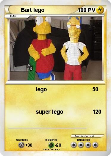 Pokemon Bart lego