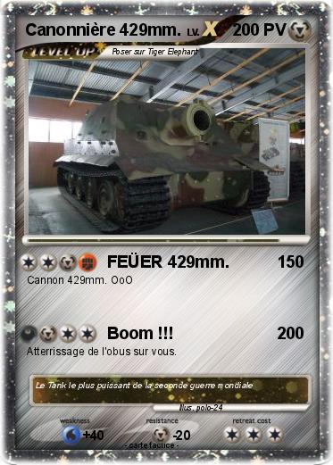 Pokemon Canonnière 429mm.