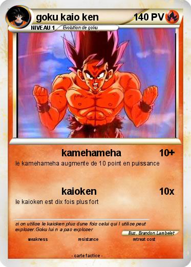 Pokemon goku kaio ken