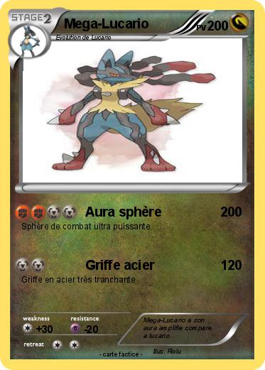 Pokemon Mega-Lucario