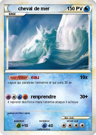 Pokemon cheval de mer