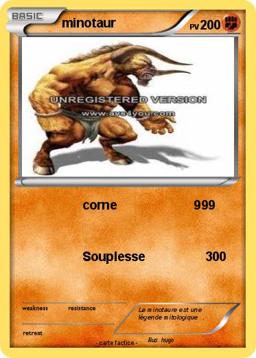 Pokemon minotaur