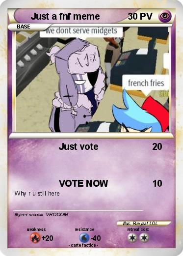 Pokemon Just a fnf meme