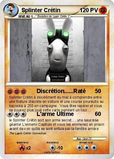 Pokemon Splinter Crétin