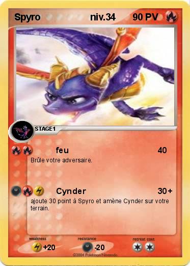 Pokemon Spyro                   niv.34