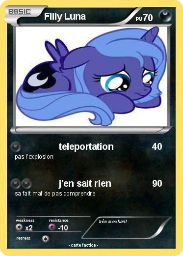 Pokemon Filly Luna