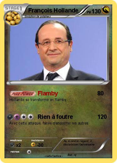 Pokemon François Hollande
