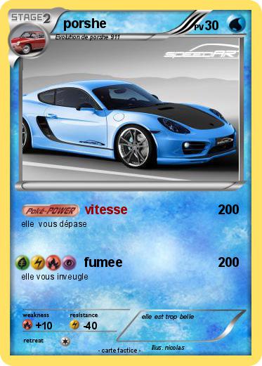 Pokemon porshe