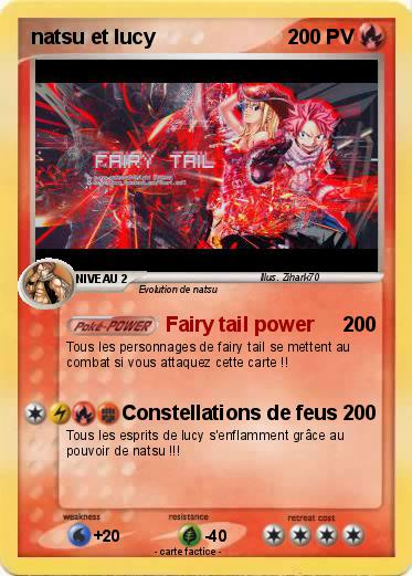 Pokemon natsu et lucy