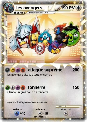 Pokemon les avengers