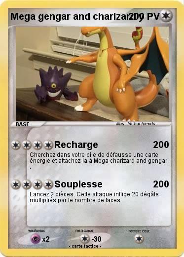 Pokemon Mega gengar and charizard y